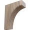 Ekena Millwork 3 1/2"W x 8"D x 10"H Clarksville Bracket, Walnut BKTW04X08X10CVWA - alternate 1